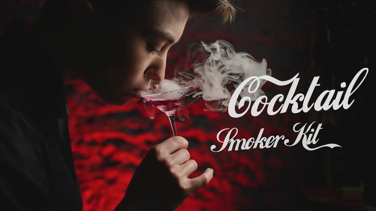 EmberSip cocktail smoker demonstration